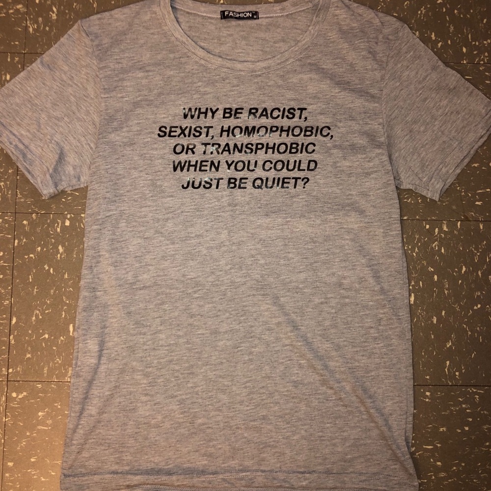 Grey graphic T-Shirt
